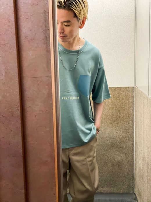 VOO VOO-SPG-094 / ANACHROVOOM TEE / MINT