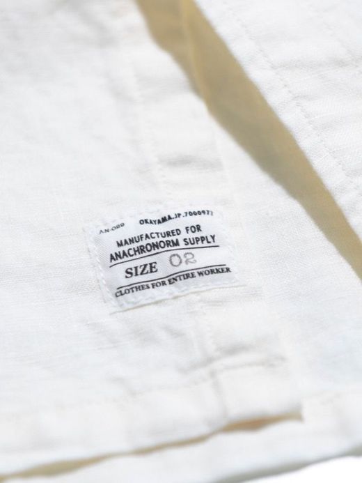 ANACHRONORM AN104 / WIDE B.D SHIRTS / OFF WHITE