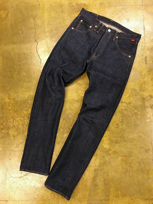 ANACHRONORM Rinsed Denim Slim Jeans / indigo
