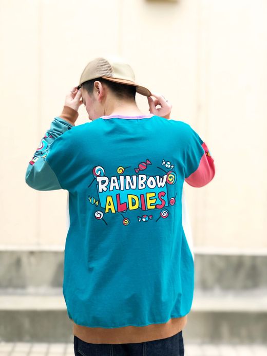 ALDIES A6103319 / RAINBOW BIG LONG CUT / MULTI FLATBUSH（フラットブッシュ）公式