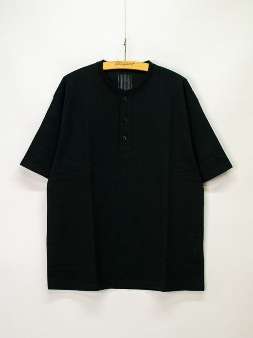 S.F.C SFCSS21CSCO3 / HENRY NECK S/S TEE / BLACK