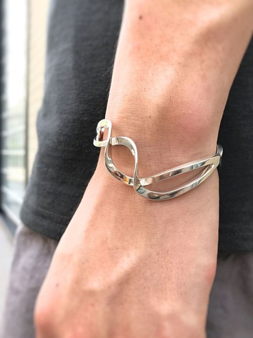 Indian Jewelry MICHAEL KIRK TWIST BANGLE