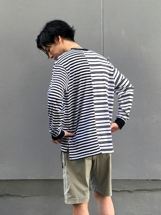 MP-20AW025 / SALT CREEK BORDER L/S / BLACK