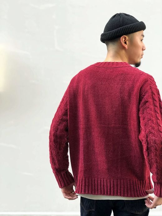 VOO VOO-885 / GOOD JQ KNIT / WINE