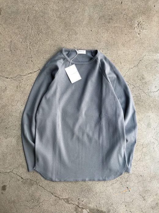 Spinner Bait 102SJ / セータージャージラグランクルーL/S / ブルーグレー