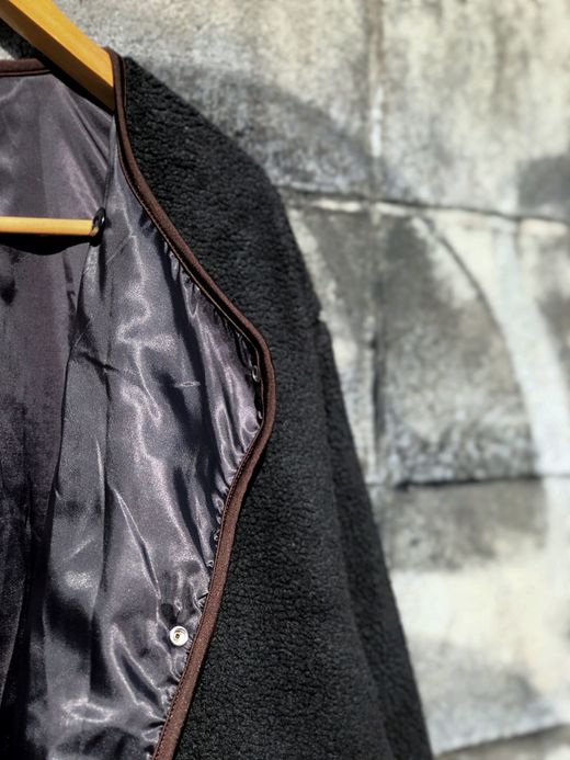 ALDIES A3101128 / VENUS BOA COAT / BLACK