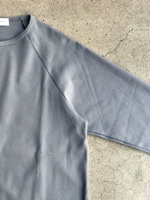 Spinner Bait 102SJ / セータージャージラグランクルーL/S / ブルーグレー