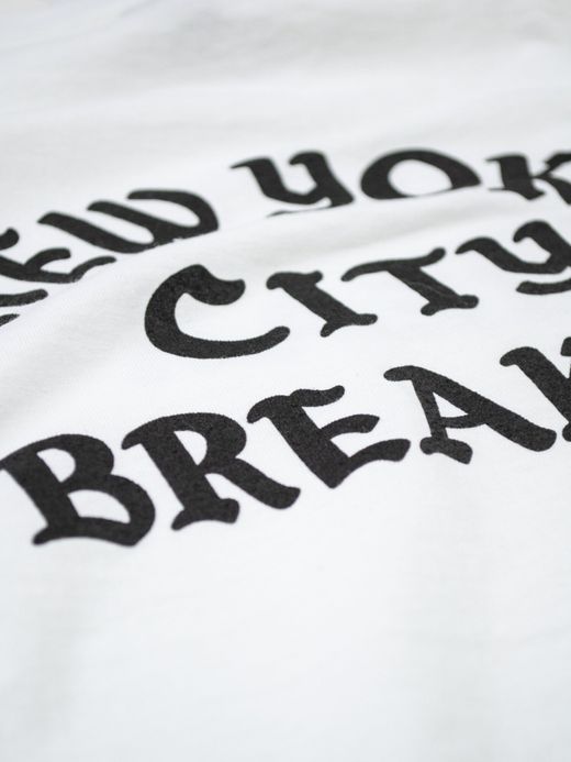 THE UNION UNIIN-011 / THE "BREAK" TEE / WHITE