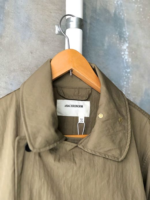 ANACHRONORM AN007 / TRENCH COAT / KHAKI