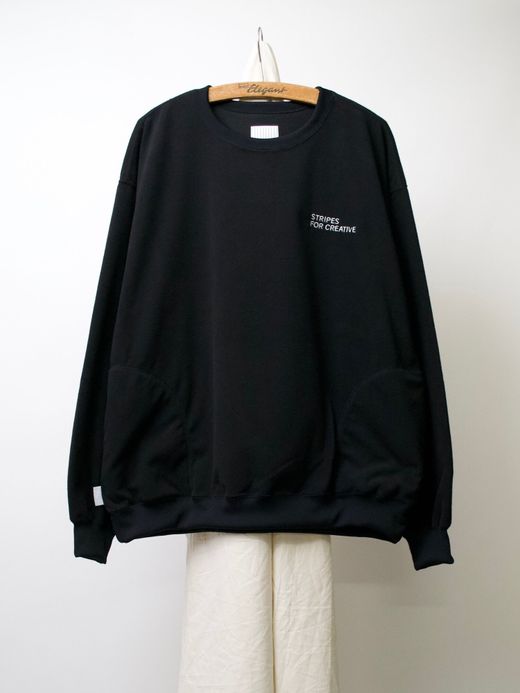 SFCFW20CS03 / FLEECE SET UP / BLACK