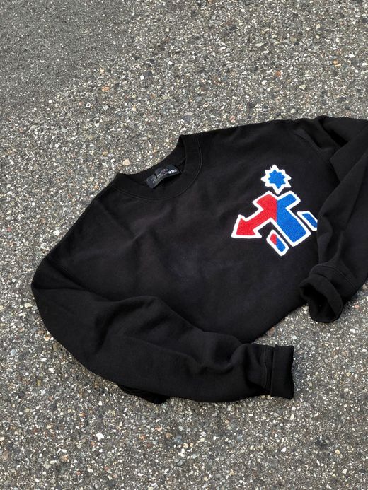 ALDIES A1403228 / JALOPY WIDE SWEAT / BLACK