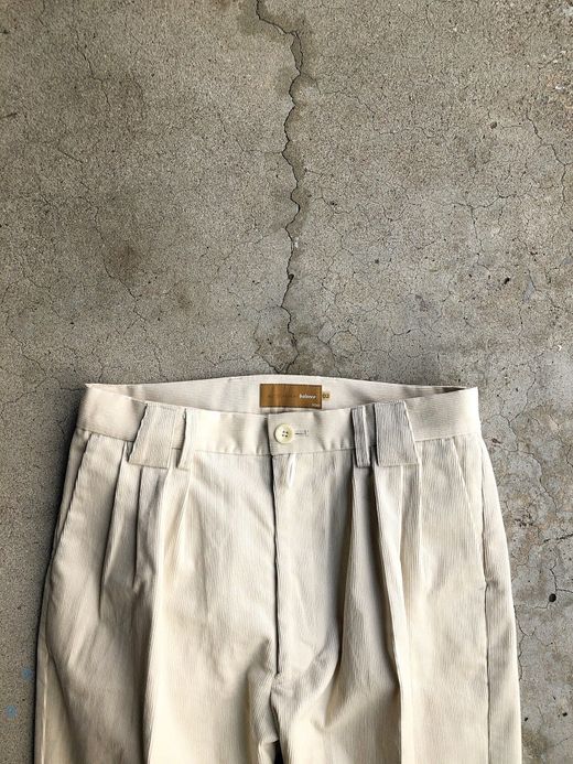 VOO VOO-955 / CORD SLACKS THICK / IVORY