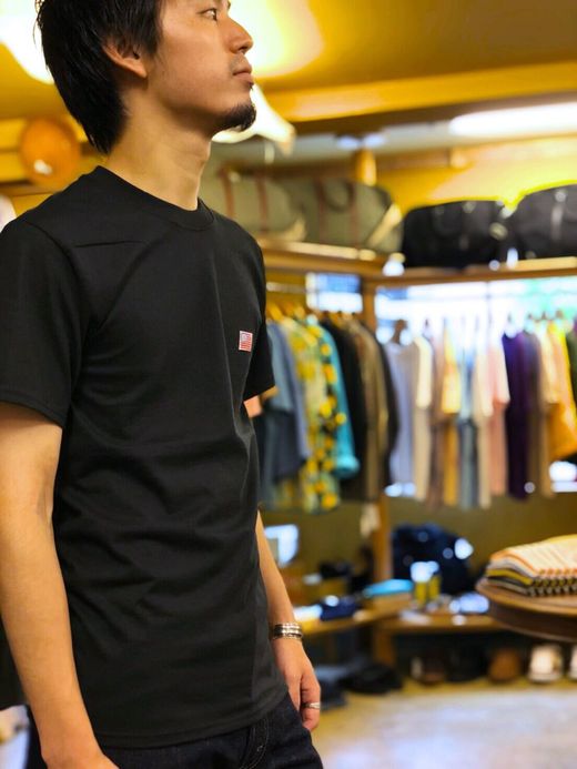 FLATBUSH Select American Flag Patch Tee / black