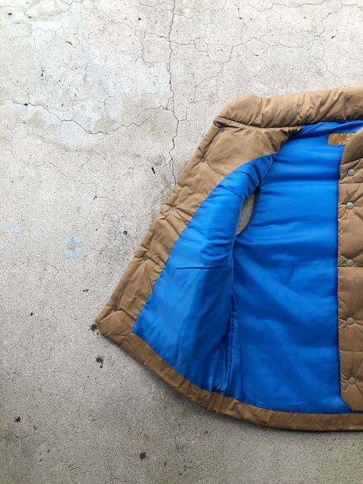 VOO VOO-930 / WAXED BALLOON VEST / BEIGE