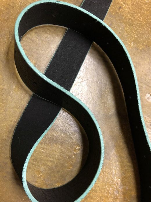 VOO Hawk Eye Leather Belt / black