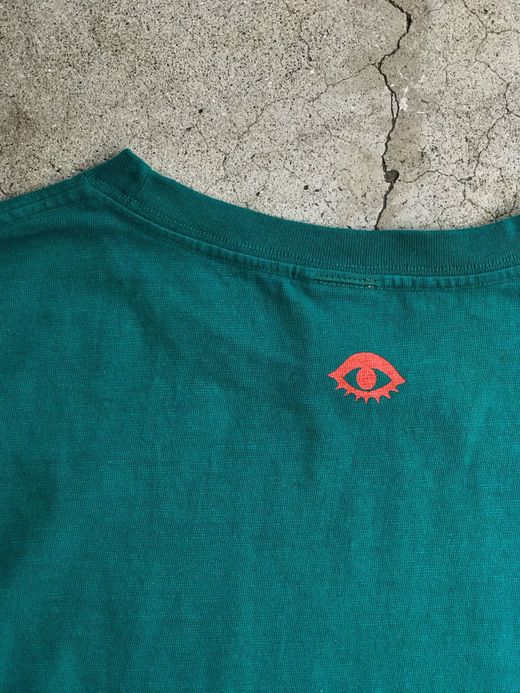 fulton ONE LINE SWIRL TEE / STRANGE GREEN