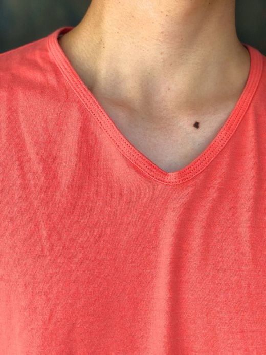 remilla Marble V-neck Tee / ORG.MK