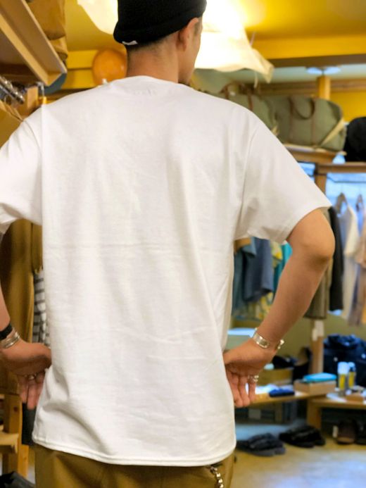 FLATBUSH Select American Flag Patch Tee / white