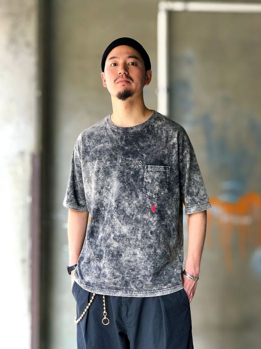 VOO VOO-SPG-049 / SMOKY BLEACHED T / BLACK