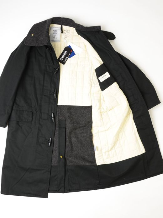 ANACHRONORM ANRN-001 / DUFFLE COAT / BLACK