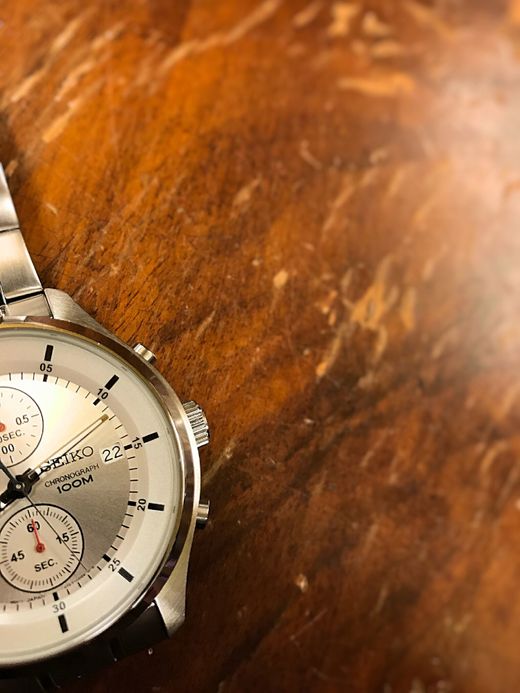 SEIKO Basic Chronograph / white