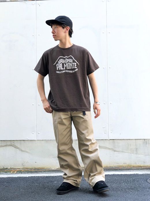 NECESSARY or UNNECESSARY Pal Monte Tee / brown
