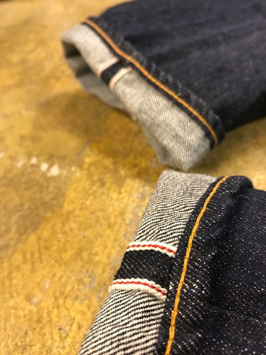 ANACHRONORM Rinsed Denim Slim Jeans / indigo