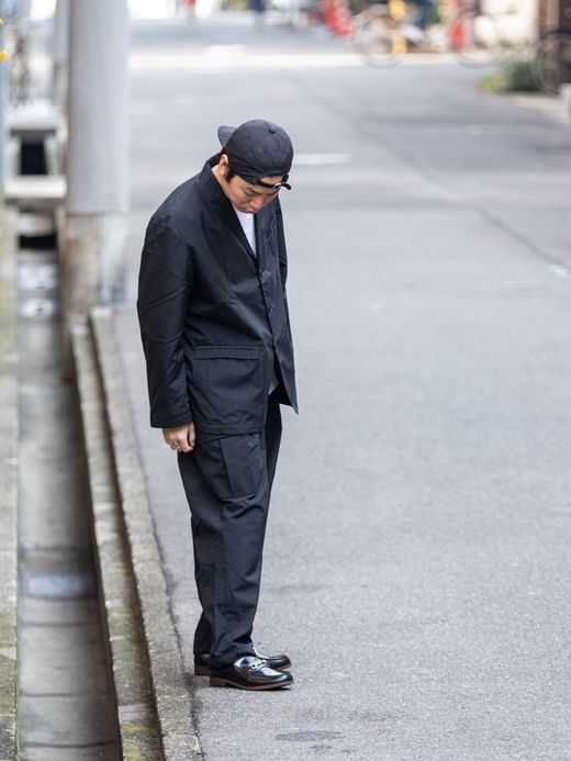 S.F.C SFCSS21J02 / TAILORED JACKET NYLON / BLACK