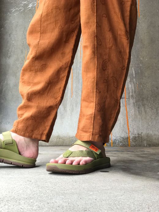  MP-20SP015 / VENICE LINEN JACQUARD PANTS / キャメル