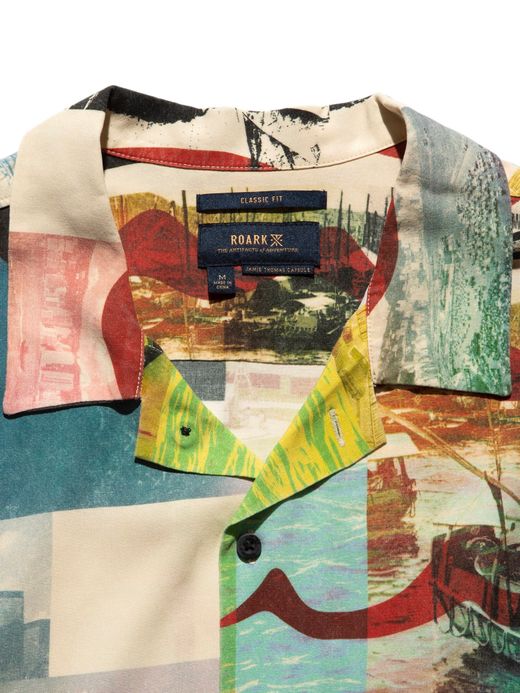 ROARK REVIVAL RW436 / "HK EXPOSURE" WOVEN / MULTI