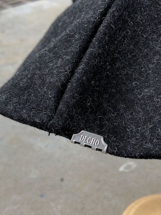 ANACHRONORM ANDC-046 / BIG MELTON HAT / BLACK