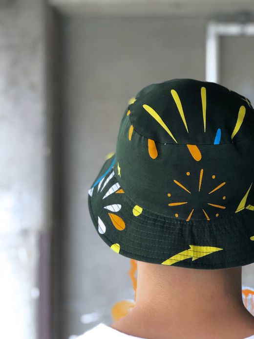 THE UNION TCH00093 / ONE HAT/Aloha Blossom ver. / GREEN