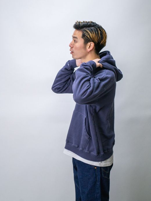 THE UNION TF00374 / HOOD PULLOVER SWT / NAVY