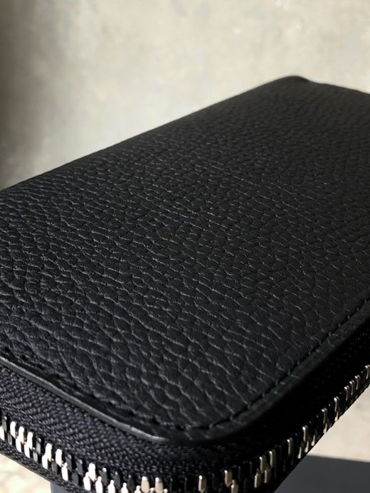 VOO VOO-A-200 / LEATHER WALLET by BRASSBOUND / BLACK