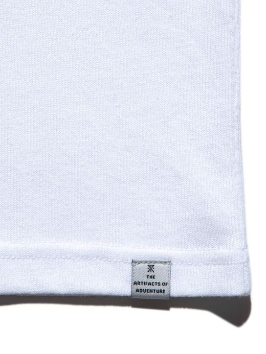 ROARK REVIVAL RTJC700 / "OPEN ROADS OPEN MINDS" TEE / WHITE