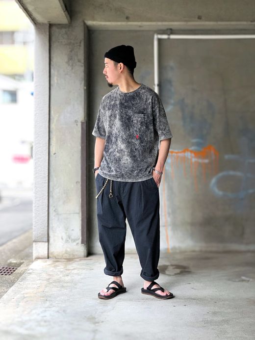 VOO VOO-SPG-049 / SMOKY BLEACHED T / BLACK