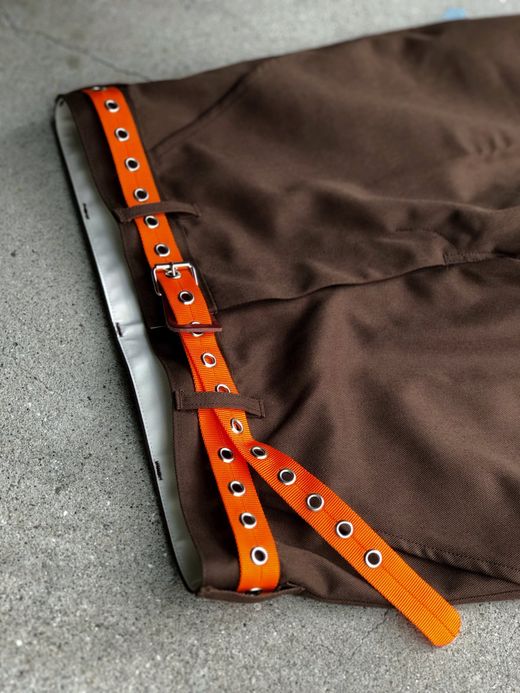 NECESSARY or UNNECESSARY Belt Nylon / orange
