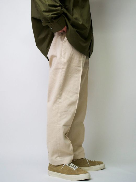  MP-BT005 / BEACH TAILOR CORDUROY PANTS / ECRU