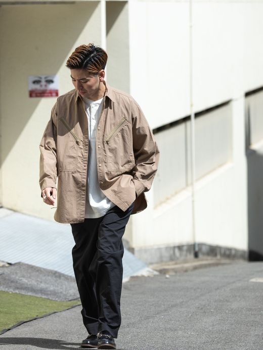 BAMBOO SHOOTS M210104 / HIKING SHIRT / BEIGE