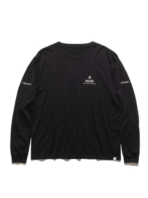 ROARK REVIVAL RLTJ704 / “Morocco Vibrato” L/S TEE / BLACK
