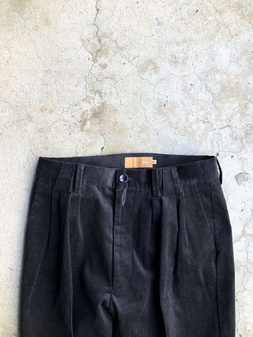 VOO VOO-955 / CORD SLACKS THICK / BLACK