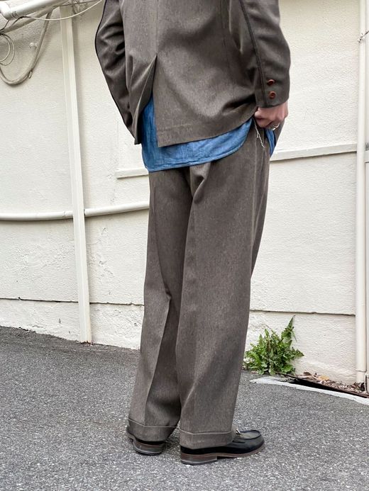 VOO VOO-SPG-075 / VOOMAL TROUSER / ASH BROWN