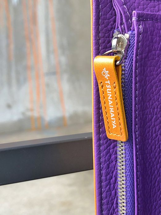 TSUNAIHAIYA BRINCADEIRA LONG WALLET / CAMEL PURPLE