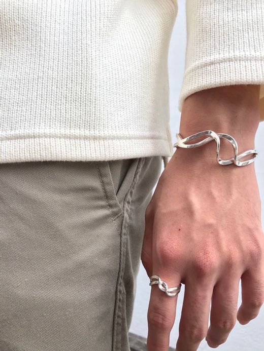 Indian Jewelry MICHAEL KIRK TWIST BANGLE