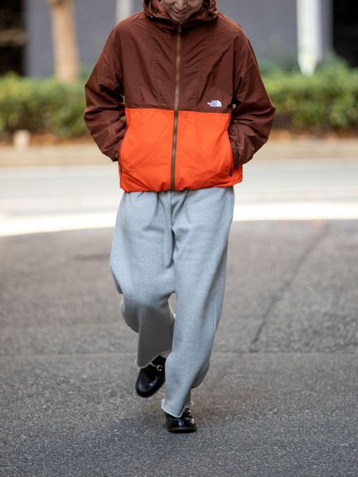 THE NORTH FACE NP71830 / COMPACT JACKET / フレームオレンジ×タートルブラウン