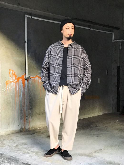 VOO VOO-965 / GOOD PATTERN SHIRTS / GRAY CHECK
