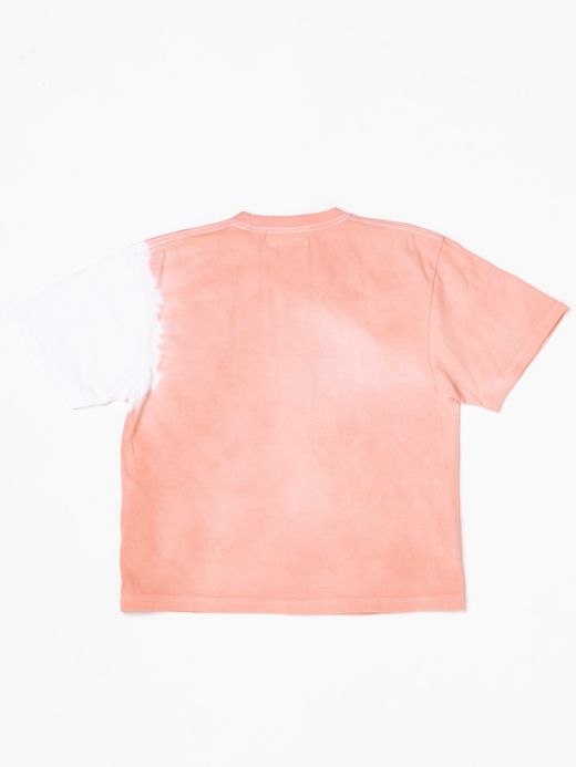 ANACHRONORM AN069 / SLEEVE TIE DYE T-SHIRT / PINK