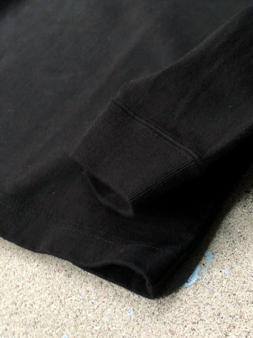 ANACHRONORM NM-TS04 / STANDARD HEAVY WEIGHT L/S  T-S / BLACK