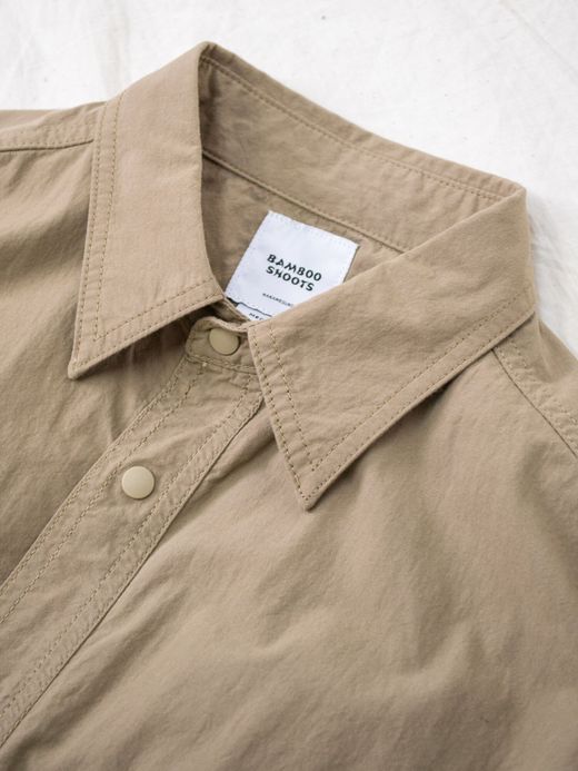 BAMBOO SHOOTS M210104 / HIKING SHIRT / BEIGE