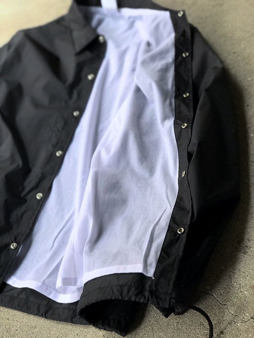 LOOKER LOOK.5 / RAINY DAY WOMAN ESCORT COACH JACKET / BLACK/WHITE